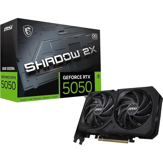 MSI GeForce RTX 5050 SHADOW 2X 8G OC