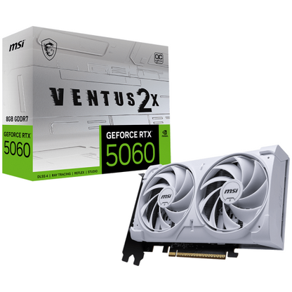 MSI GeForce RTX 5060 VENTUS 2X 8G OC WHITE