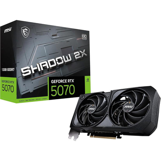 MSI GeForce RTX 5070 SHADOW 2X 12G OC