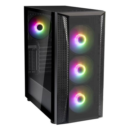 SilverStone FARA B1 PRO V2 Sleek ARGB lighting tempered glass mid tower ATX chassis