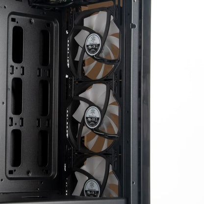 SilverStone FARA B1 PRO V2 Sleek ARGB lighting tempered glass mid tower ATX chassis