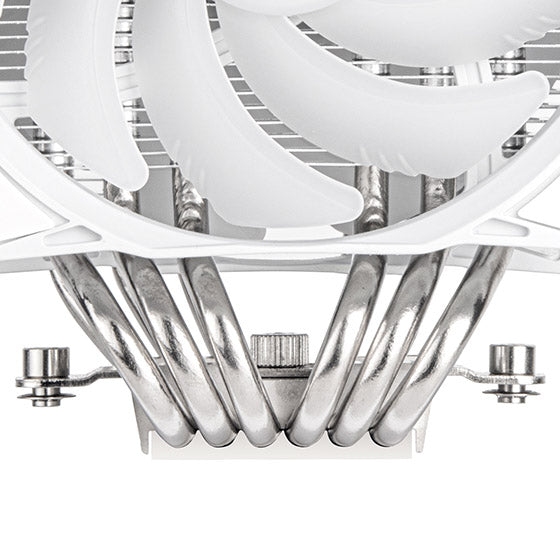 SilverStone Hydrogon D120 ARGB Dual tower CPU cooler with 6 heat-pipes and dual 120mm ARGB fans