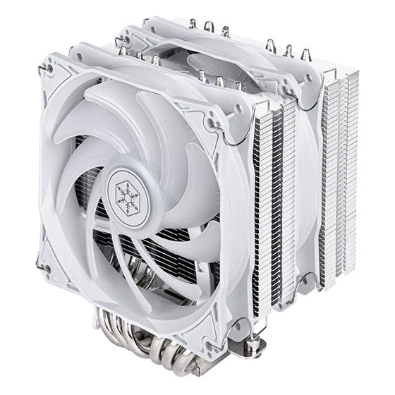 SilverStone Hydrogon D120 ARGB Dual tower CPU cooler with 6 heat-pipes and dual 120mm ARGB fans