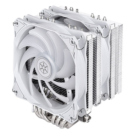 SilverStone Hydrogon D120 ARGB Dual tower CPU cooler with 6 heat-pipes and dual 120mm ARGB fans
