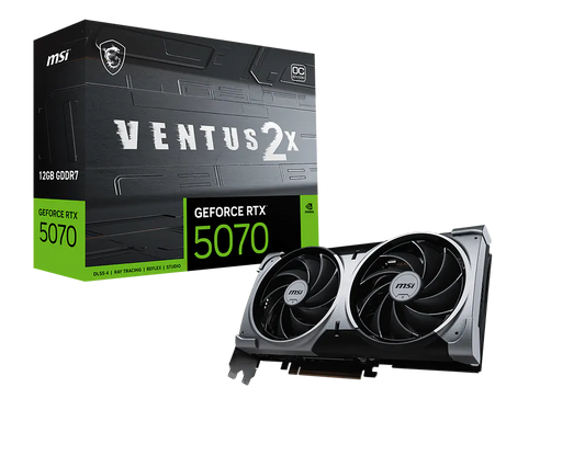 MSI GeForce RTX 5070 VENTUS 2X 12G OC