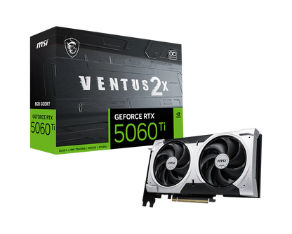 MSI GeForce RTX 5060 Ti VENTUS 2X 8G OC PLUS