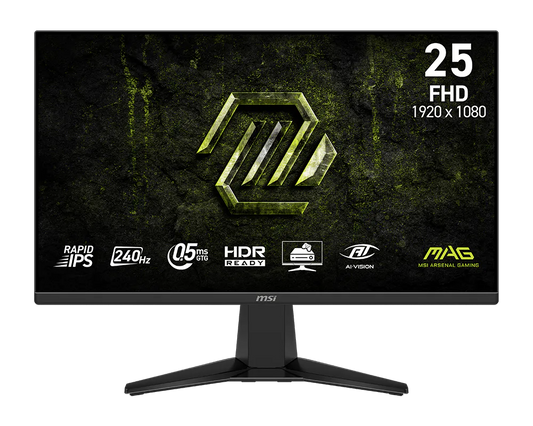 MSI MAG 255F X24 25" 240Hz Gaming Monitor