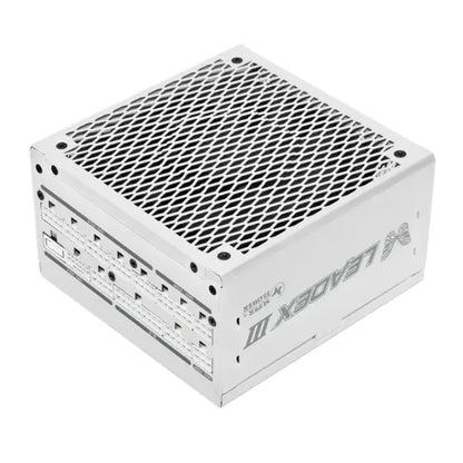 Super Flower Leadex III Gold 1000W 80+ Gold, ECO Fanless & Silent Mode, Full Modular PCIe 5.0 Power Supply, Fluid Dynamic Bearing Fan (White)