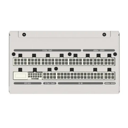 Super Flower Leadex III Gold 1000W 80+ Gold, ECO Fanless & Silent Mode, Full Modular PCIe 5.0 Power Supply, Fluid Dynamic Bearing Fan (White)