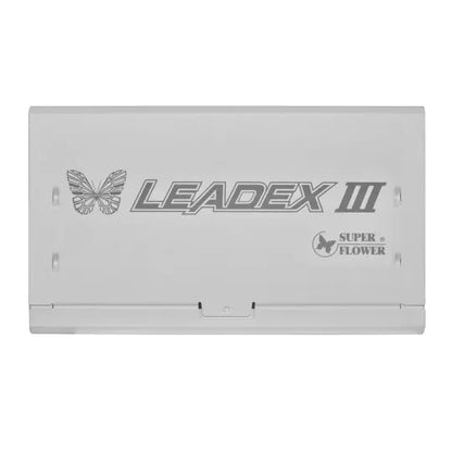 Super Flower Leadex III Gold 1000W 80+ Gold, ECO Fanless & Silent Mode, Full Modular PCIe 5.0 Power Supply, Fluid Dynamic Bearing Fan (White)