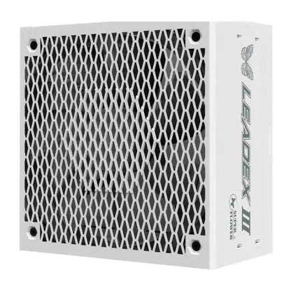 Super Flower Leadex III Gold 1000W 80+ Gold, ECO Fanless & Silent Mode, Full Modular PCIe 5.0 Power Supply, Fluid Dynamic Bearing Fan (White)