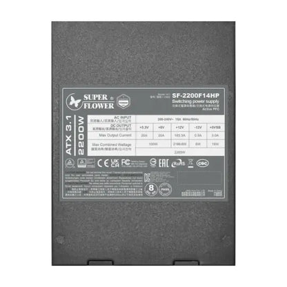Super Flower Leadex Titanium 1700W Fully Modular Power Supply