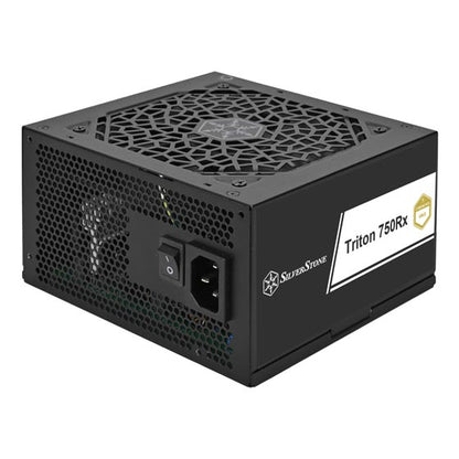 SilverStone Triton 750Rx Cybenetics Gold 750W PCIe 5 Fixed Cable ATX Power Supply