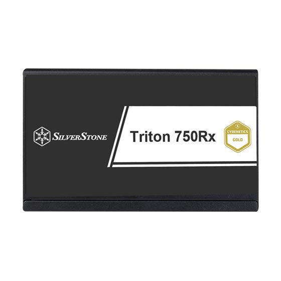 SilverStone Triton 750Rx Cybenetics Gold 750W PCIe 5 Fixed Cable ATX Power Supply