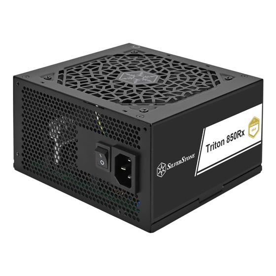 SilverStone Triton 850Rx Cybenetics Gold 850W PCIe 5 Fixed Cable ATX Power Supply