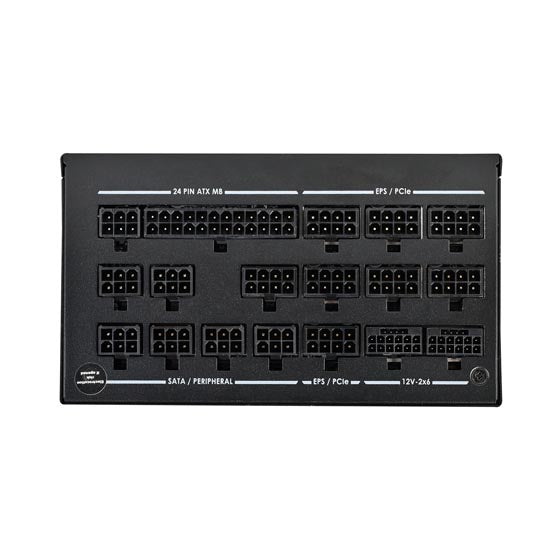 SilverStone ZEUS 1650R Titanium 80 PLUS Titanium 1650W ATX 3.1 & PCIe 5 Fully Modular ATX Power Supply