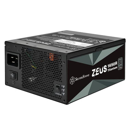 SilverStone ZEUS 1650R Titanium 80 PLUS Titanium 1650W ATX 3.1 & PCIe 5 Fully Modular ATX Power Supply